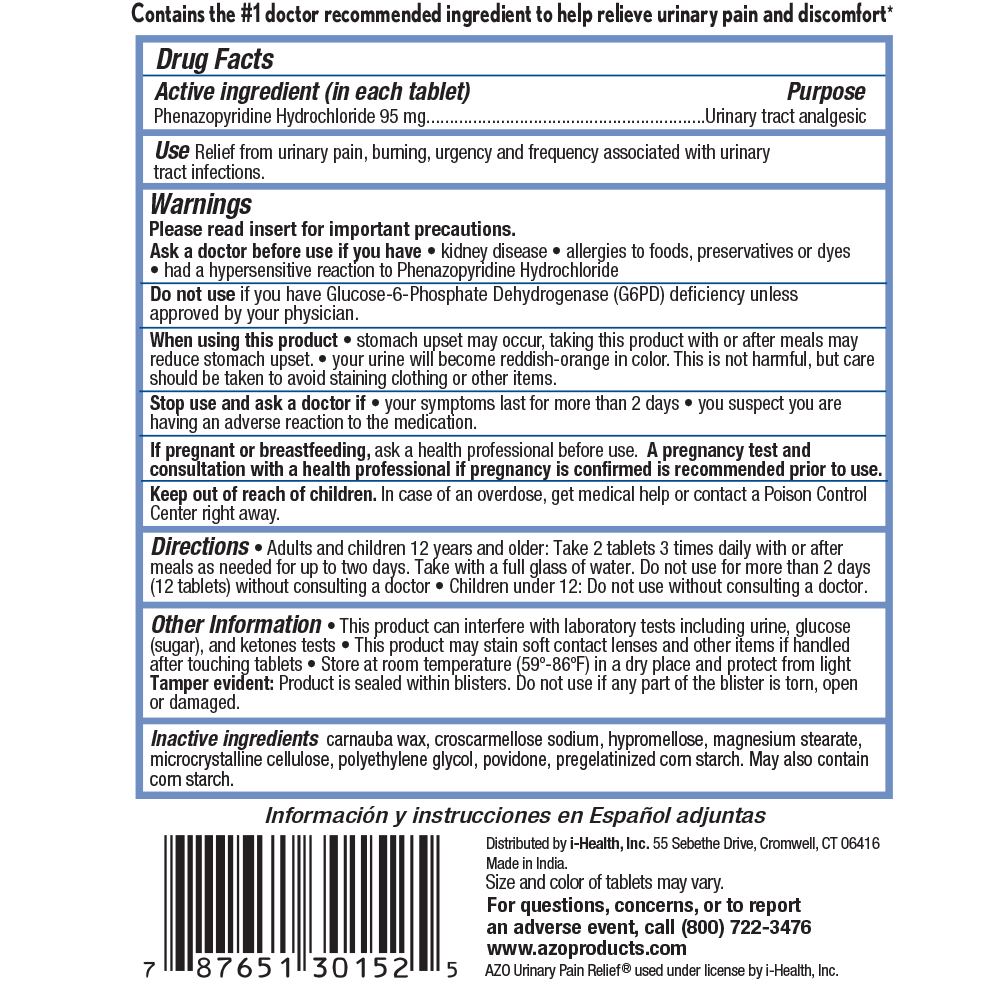 AZO Urinary Pain Relief® 1 Most Trusted Brand for UTI Pain