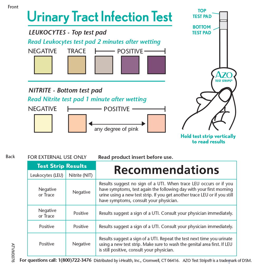 Azo Test Strips® Help You Detect If You Have A Uti 4919